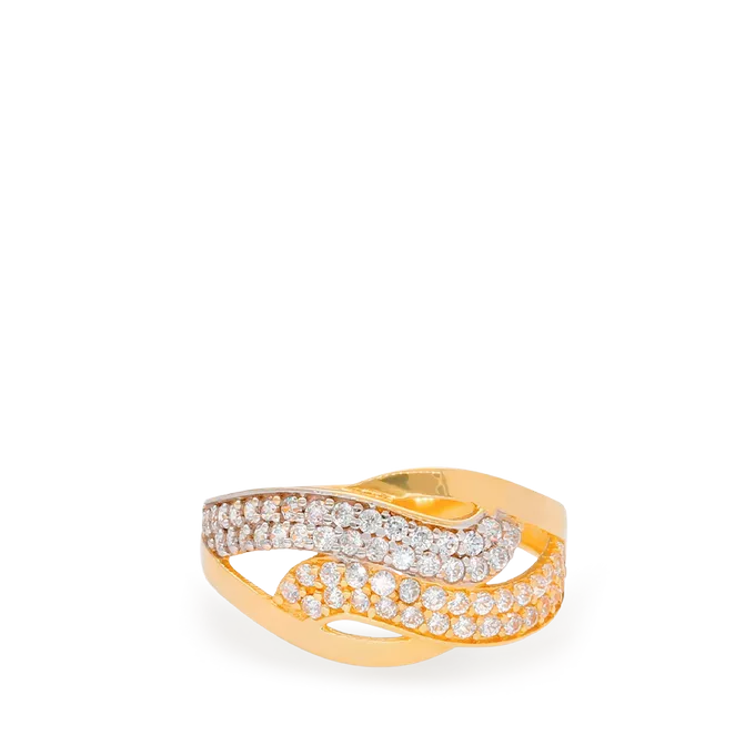18k gold ring
