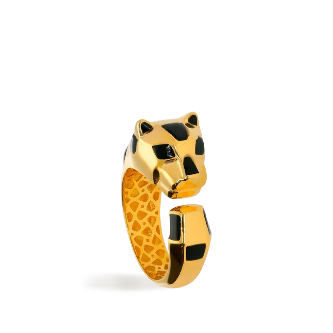 Anillo oro 18 quilates LEOPARD