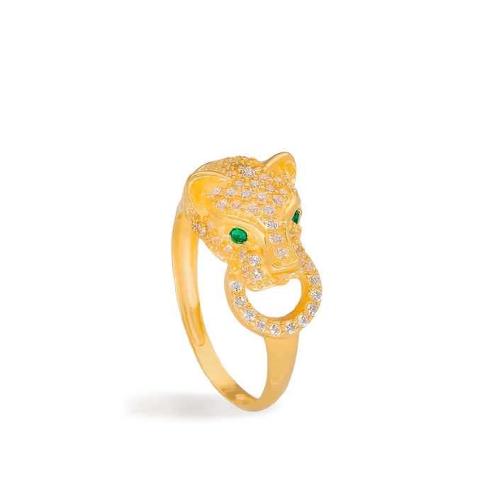 Anillo oro 18 quilates LEOPARD