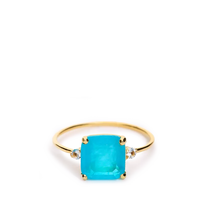 18k gold ring