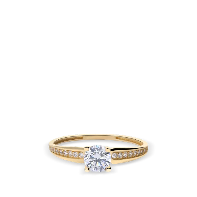 18k gold ring