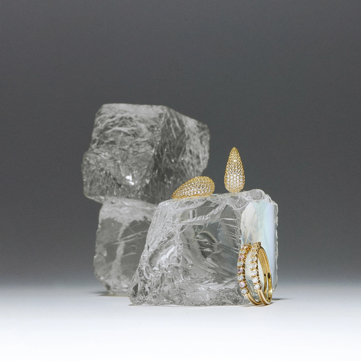 Anillo oro 18 quilates STARFIELD