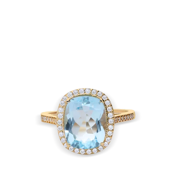 18k gold diamond ring COUNTESS