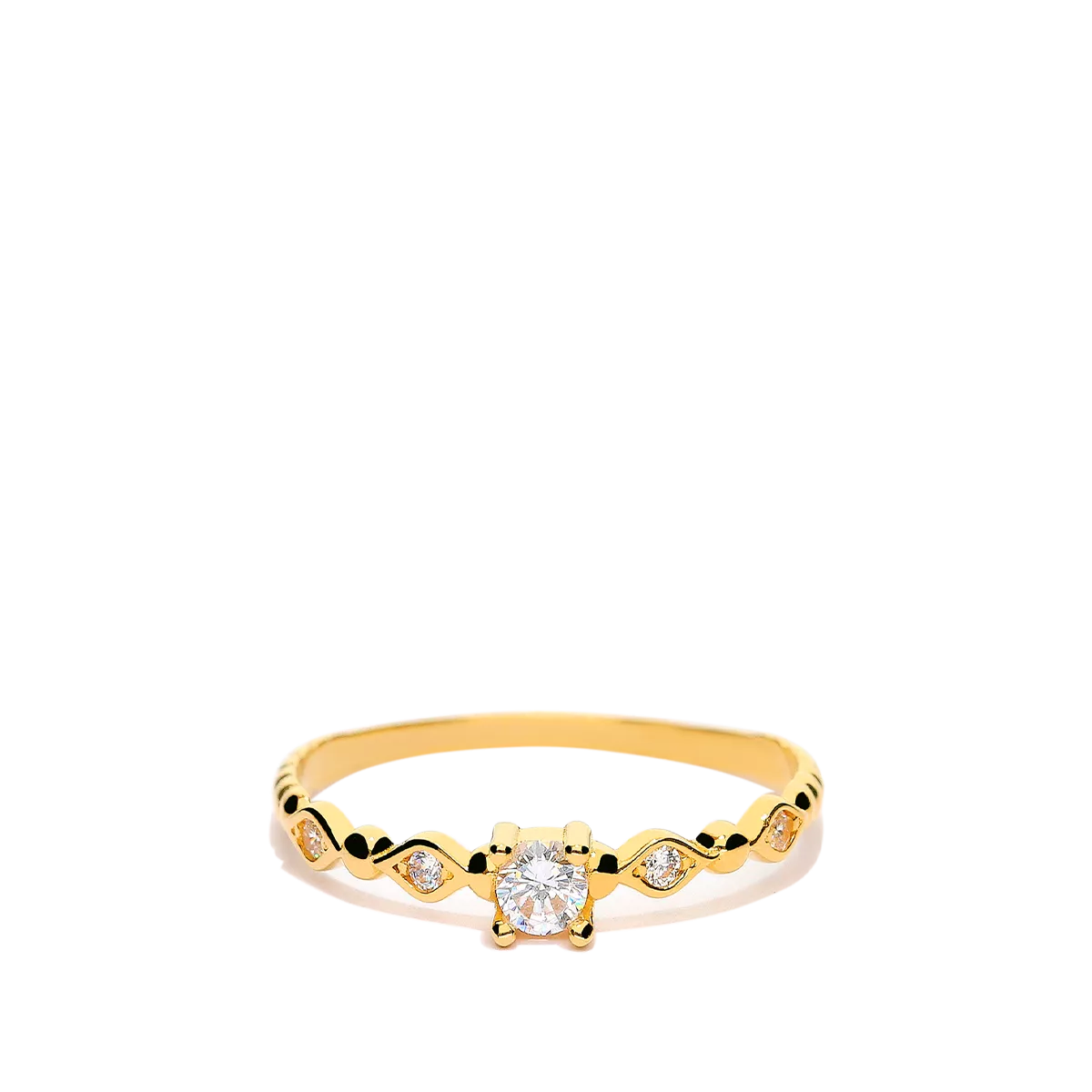 18k gold ring