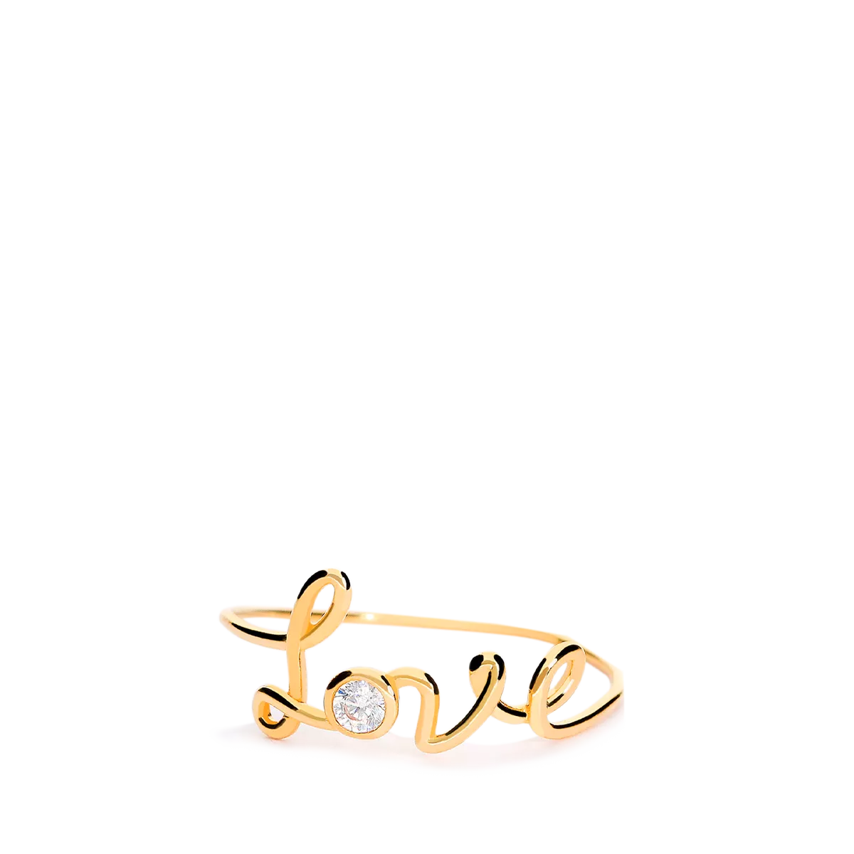 18k gold ring