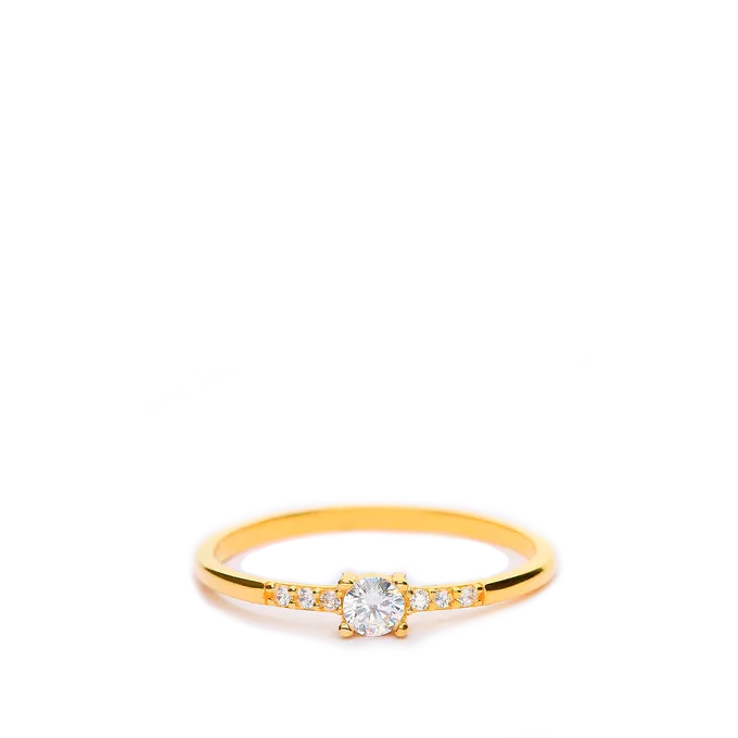 18k gold ring