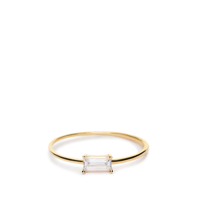 18k gold ring