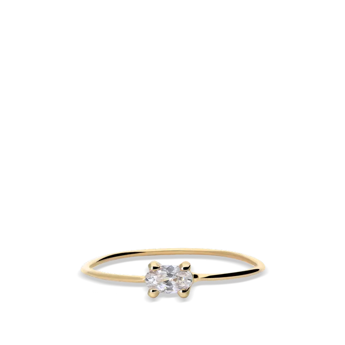 18k gold ring