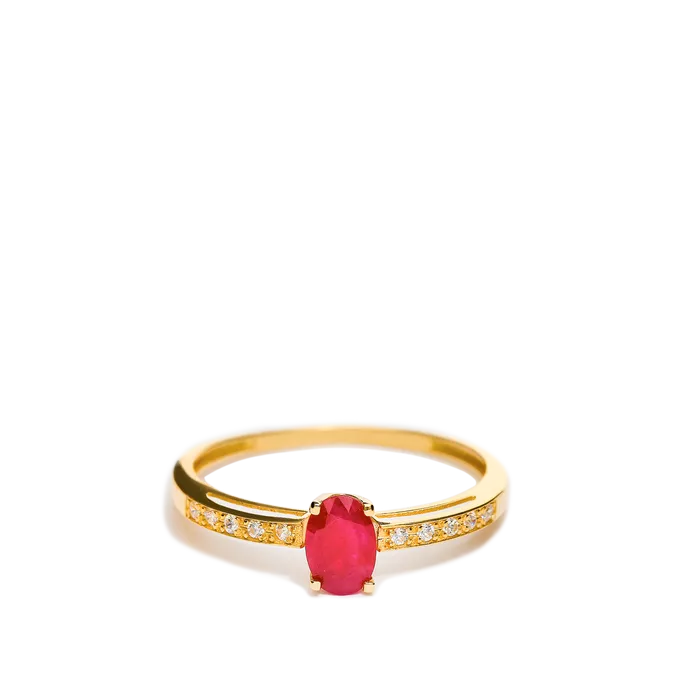 18k gold ring