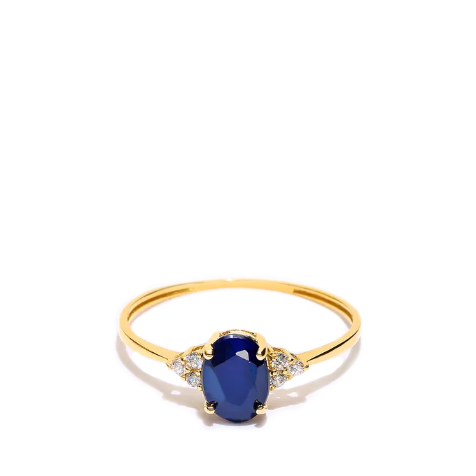 18k gold ring NIGHTFALL