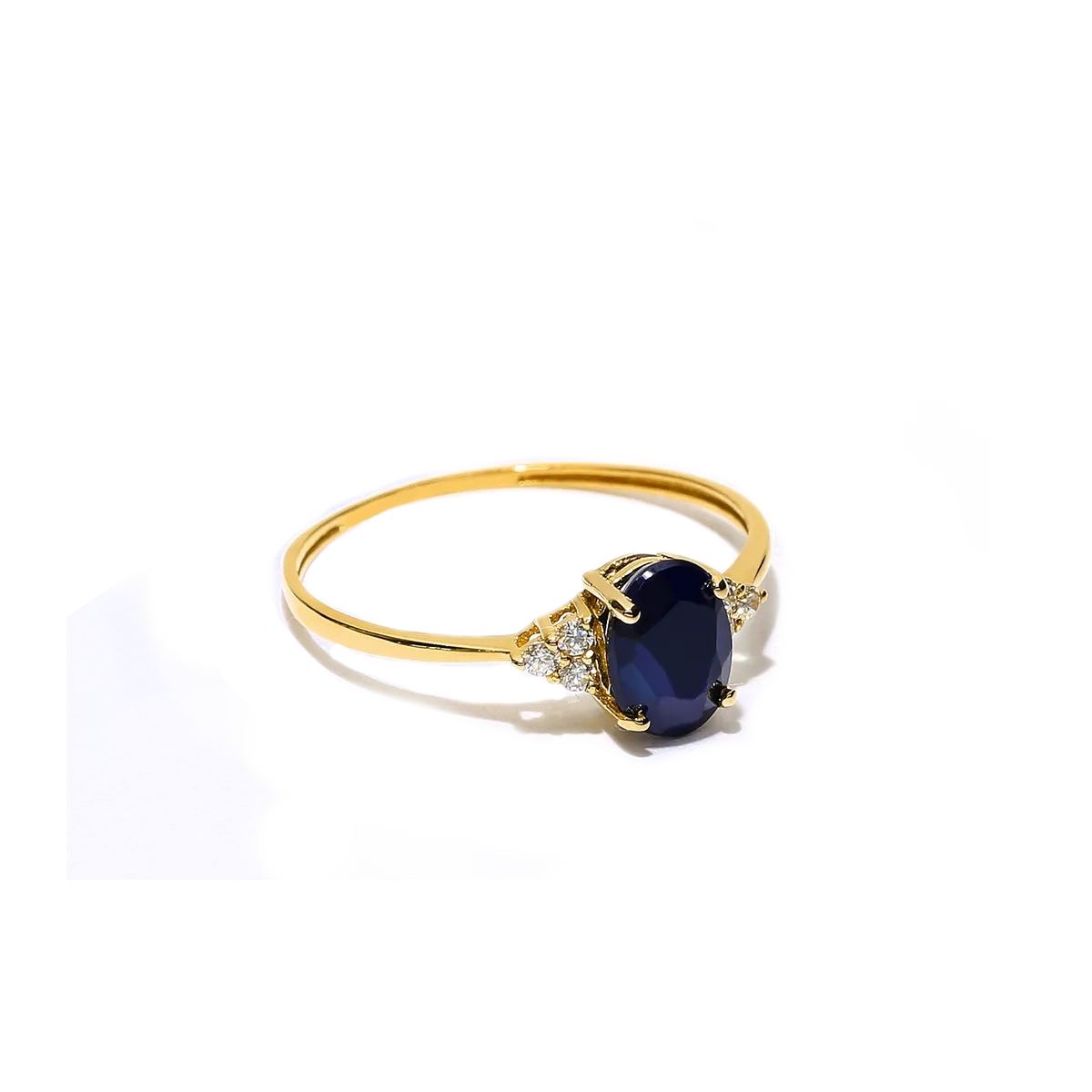 18k gold ring NIGHTFALL