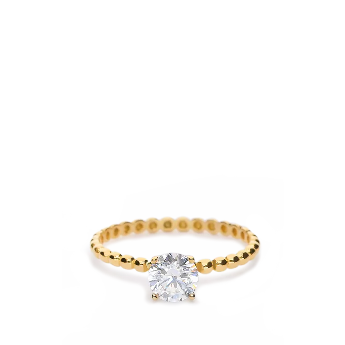 18k gold ring