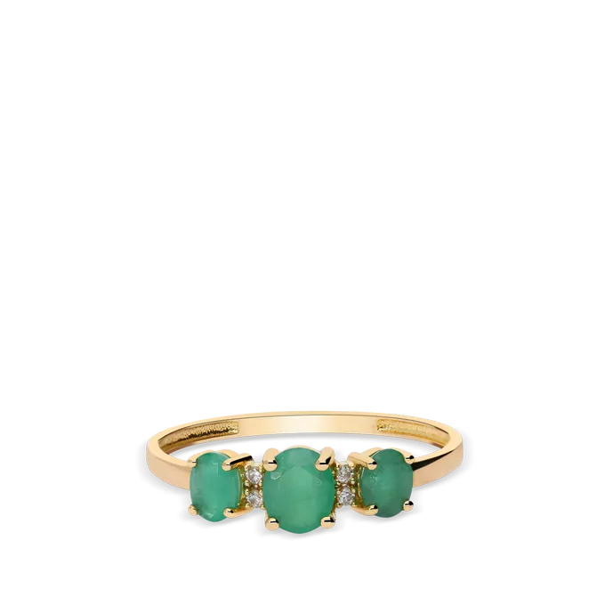 18k gold diamond ring