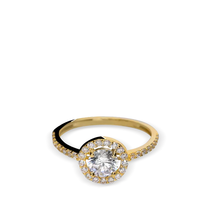 18k gold ring