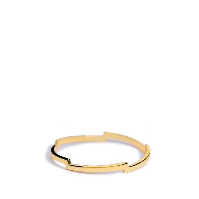 18k gold ring