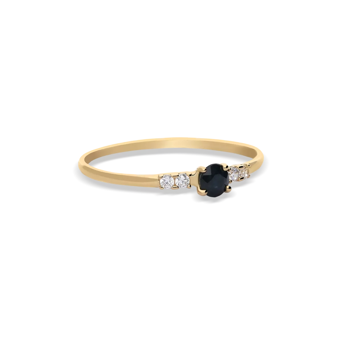 18k gold ring NIGHTFALL