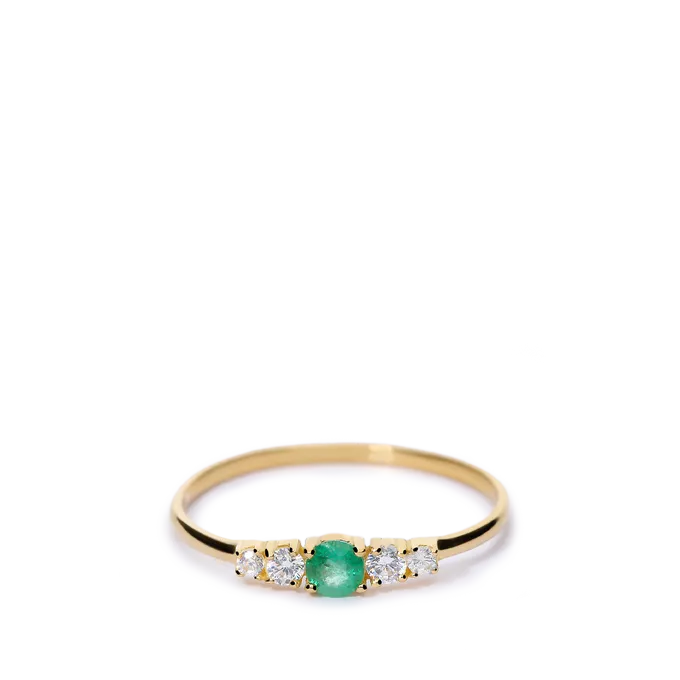 18k gold ring