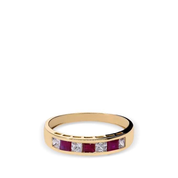 18k gold ring