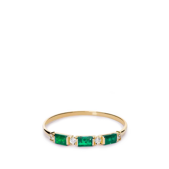 18k gold ring