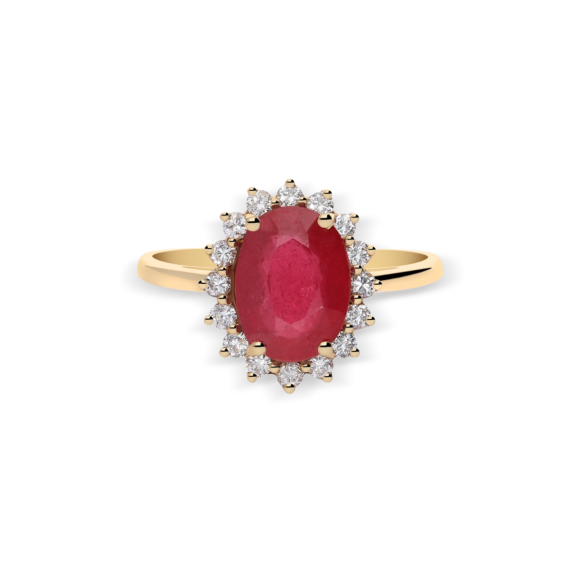 18k gold diamond ring