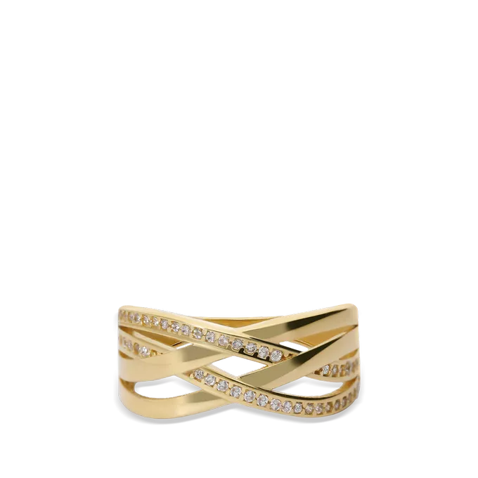 18k gold ring