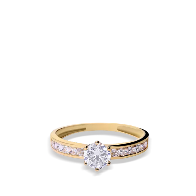 18k gold ring