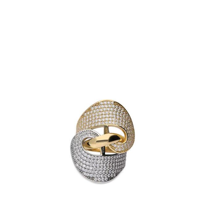 18k gold ring