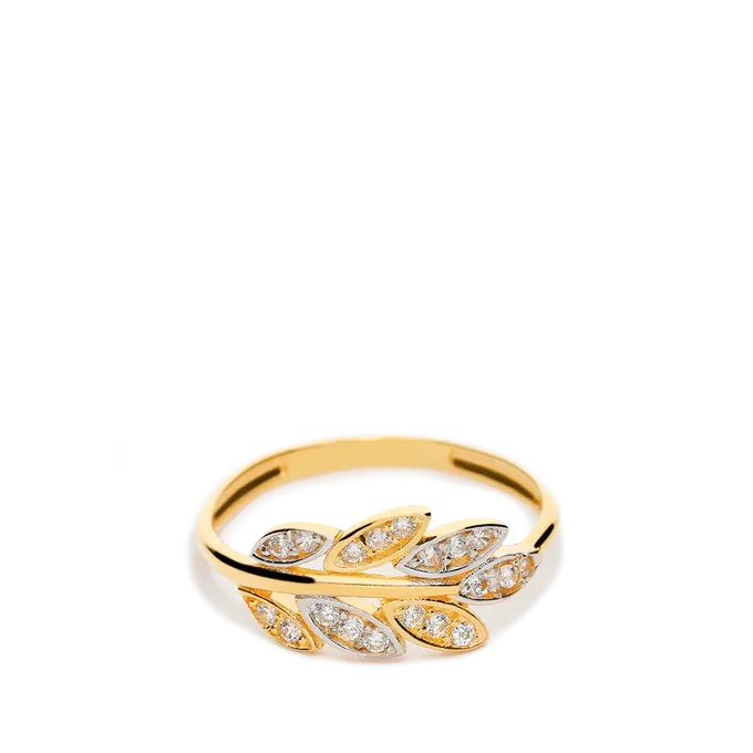 18k gold ring