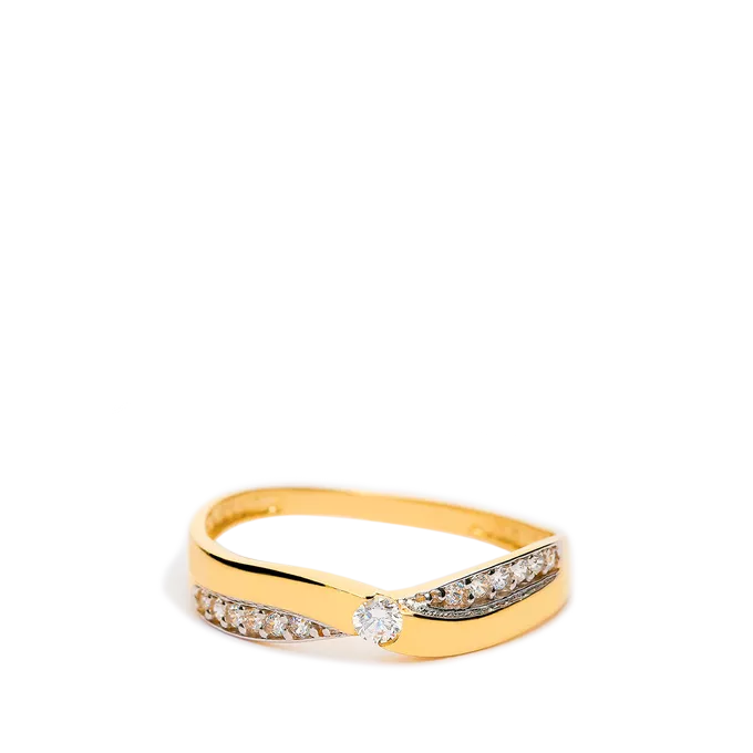 18k gold ring