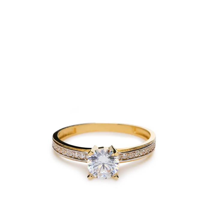 18k gold ring