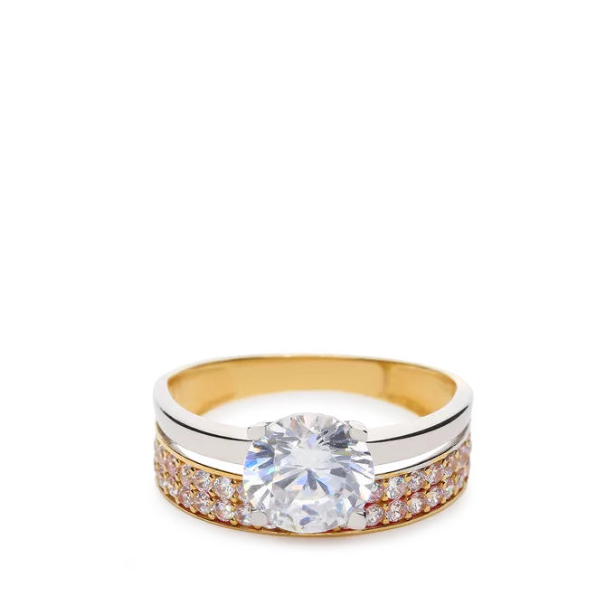 18k gold ring