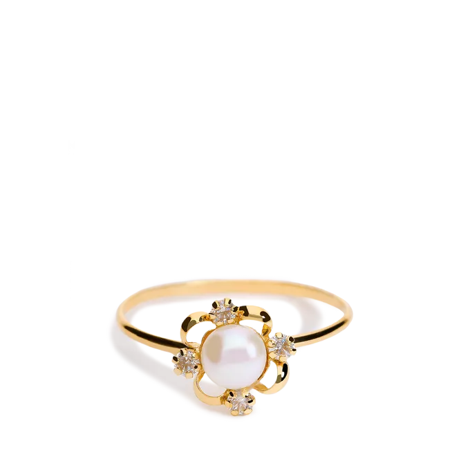 18k gold ring