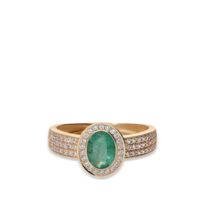 18k gold ring