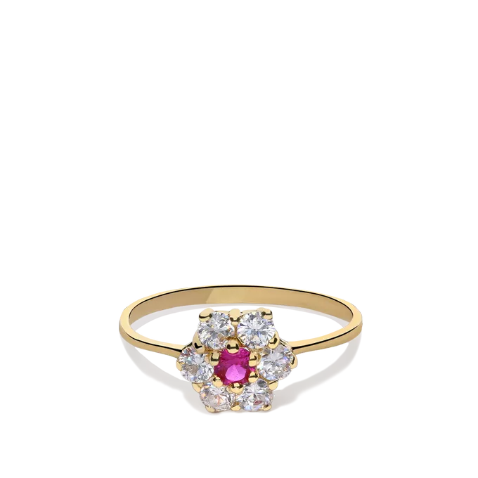 18k gold ring