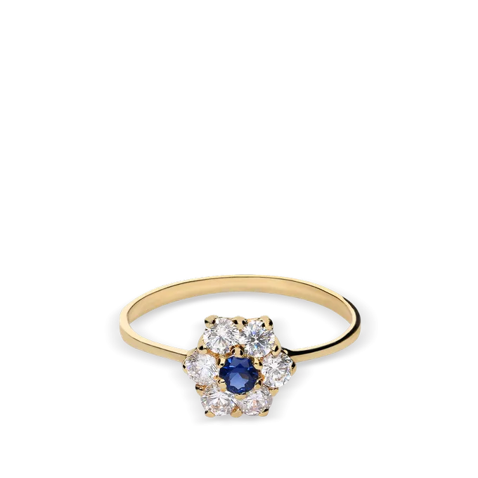 18k gold ring