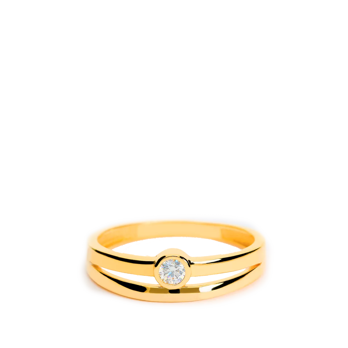 18k gold ring