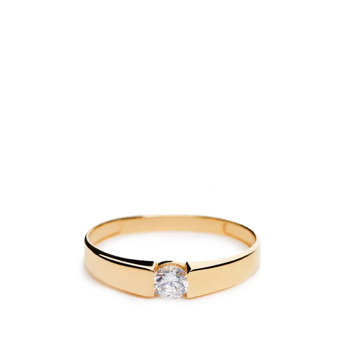 18k gold ring