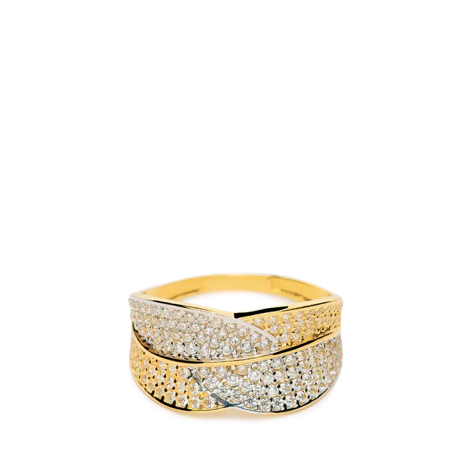 18k gold ring