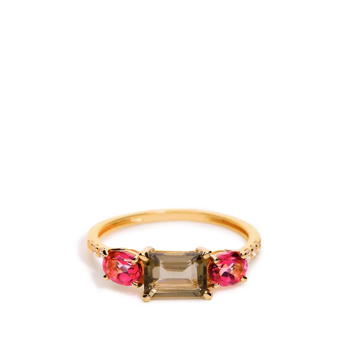 18k gold ring