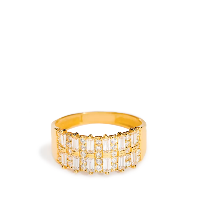 18k gold ring