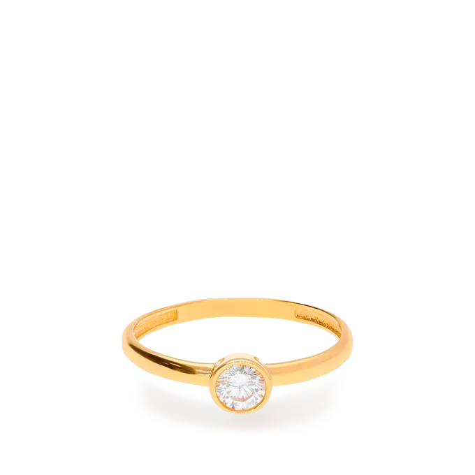 18k gold ring