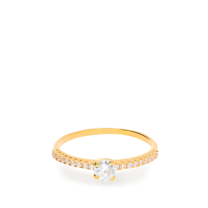 18k gold ring