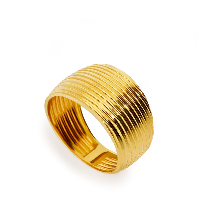 18k gold ring