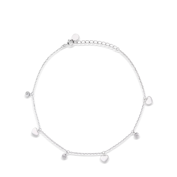 Sterling silver anklet