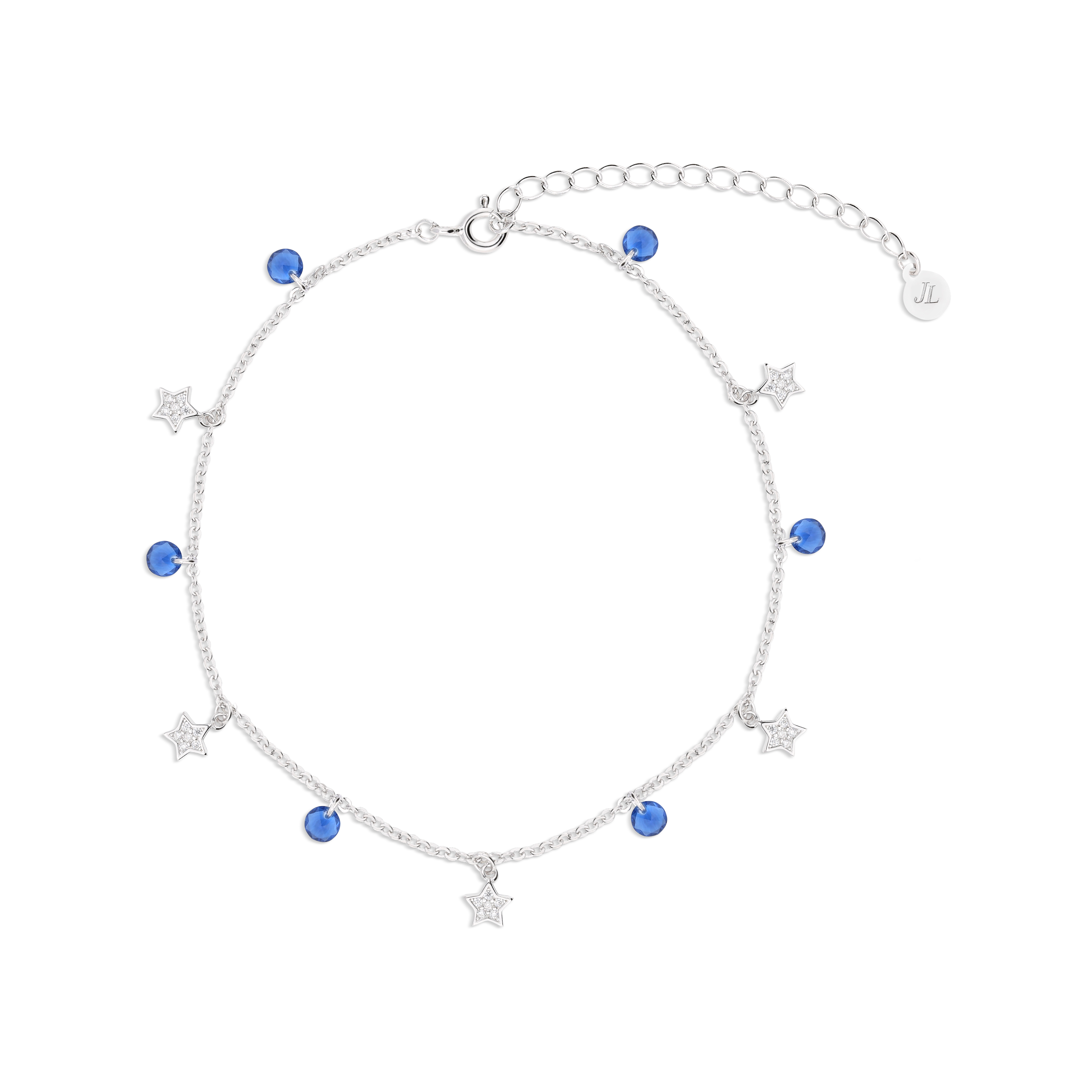 Sterling silver anklet