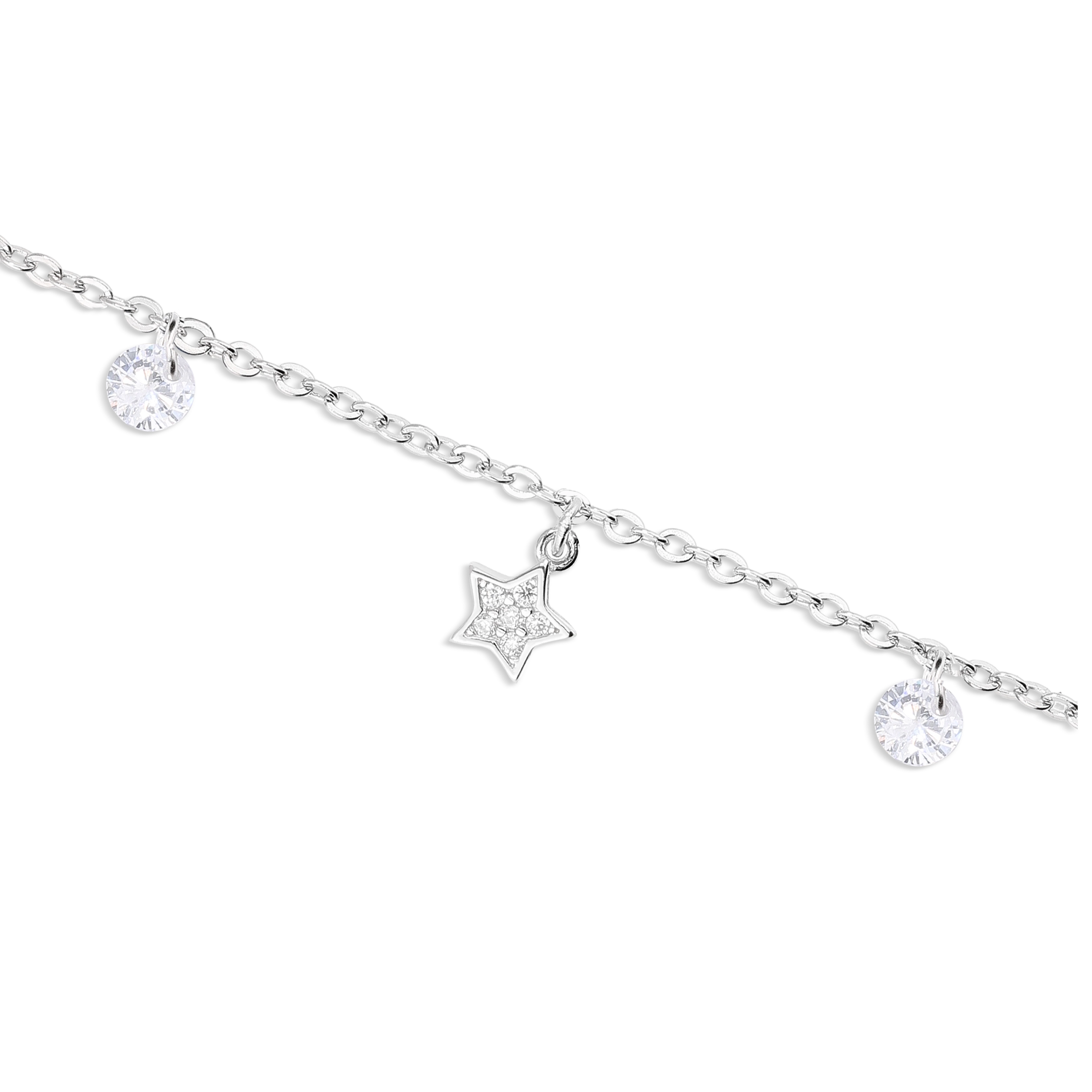 Sterling silver anklet