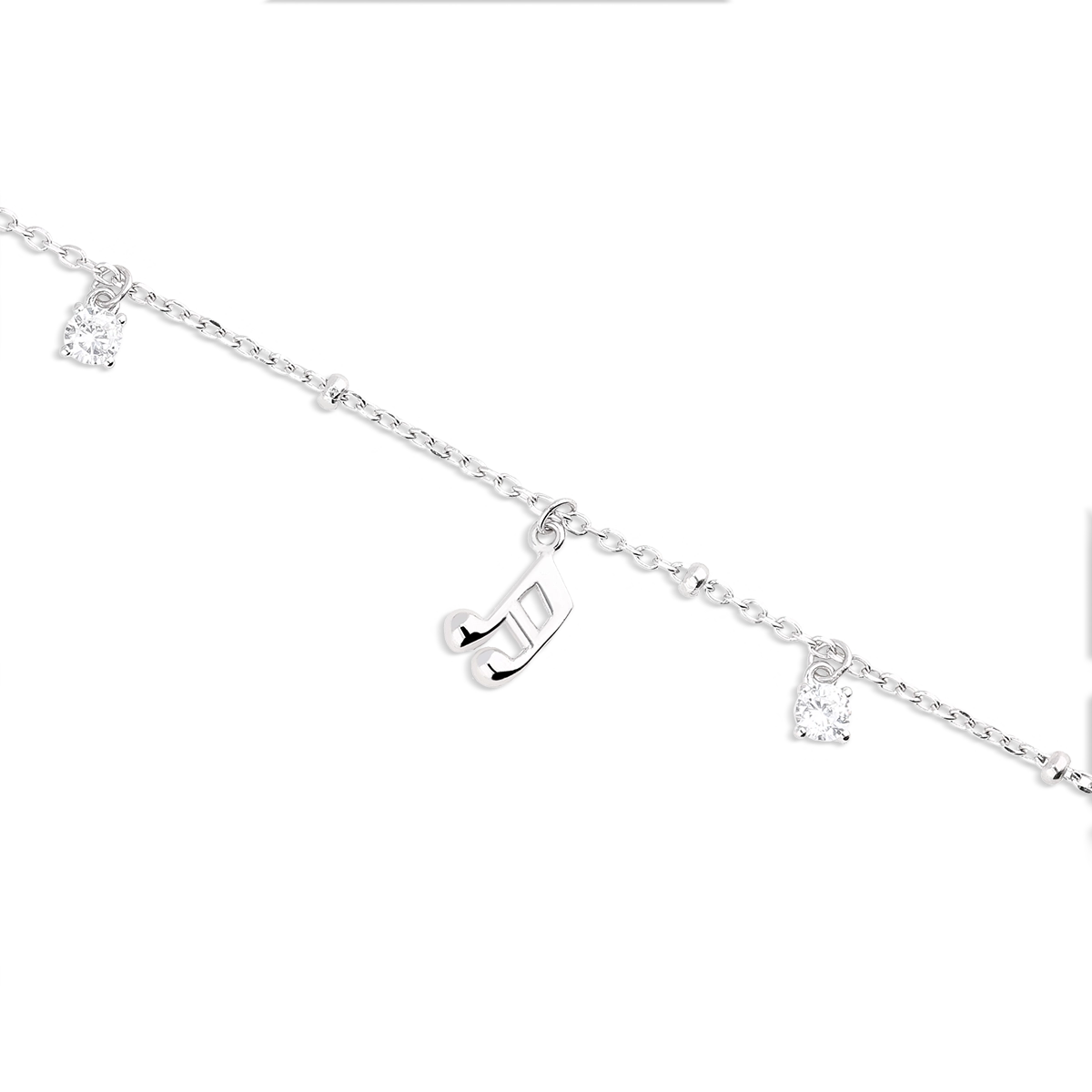Sterling silver anklet