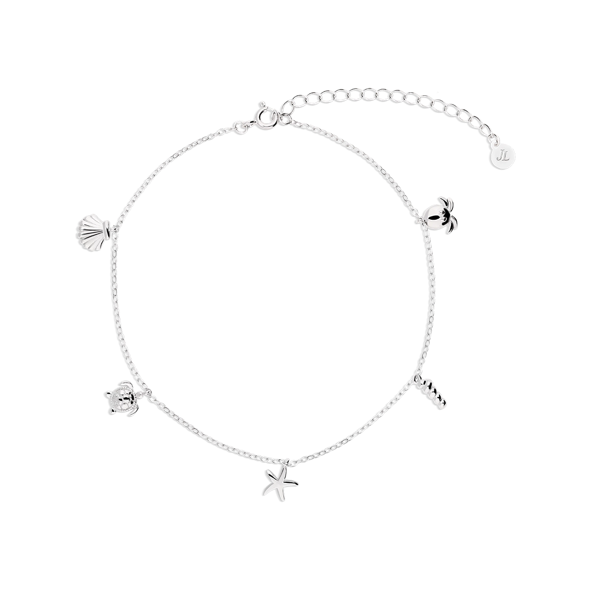 Sterling silver anklet