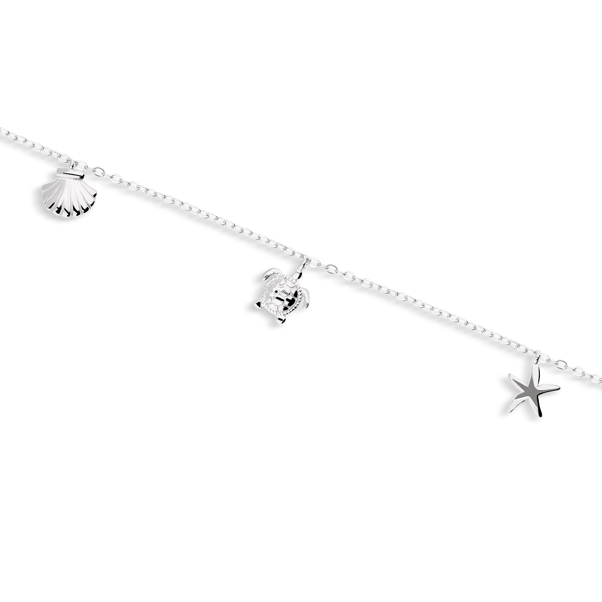 Sterling silver anklet