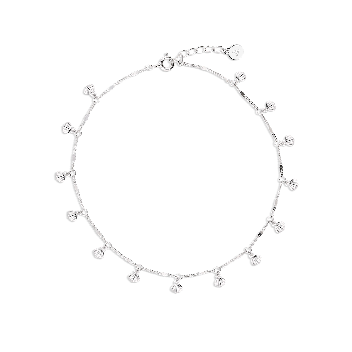Sterling silver anklet